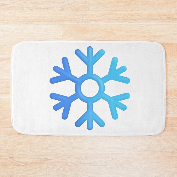 Item preview, Snowflake Emoji - Large designed and sold by abroadDesigns.