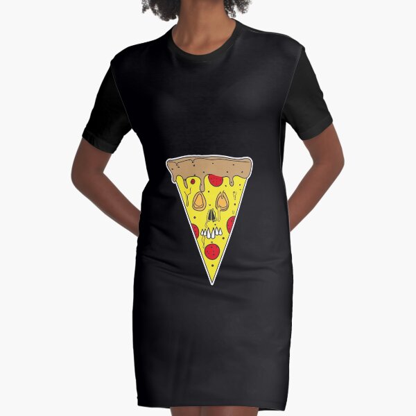 Artikel-Vorschau von Gruseliges Halloween-Zombie-Pizzastück, designt und verkauft von Lostinpiece.