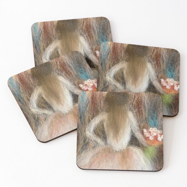 Item preview, After the Ballet Dance Wool Art designed and sold by Art by Marilynn Methven.