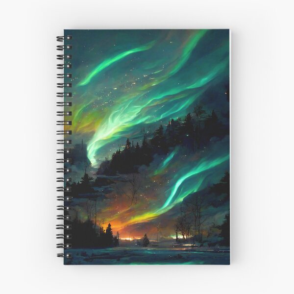Item preview, Northern Lights - aurora borealis - Fantasy Art designed and sold by madtoyman.