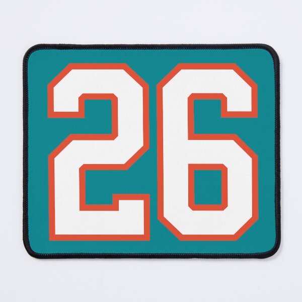 Item preview, Sports Number 26, white orange color lucky sport twenty six designed and sold by ArtIsParty.