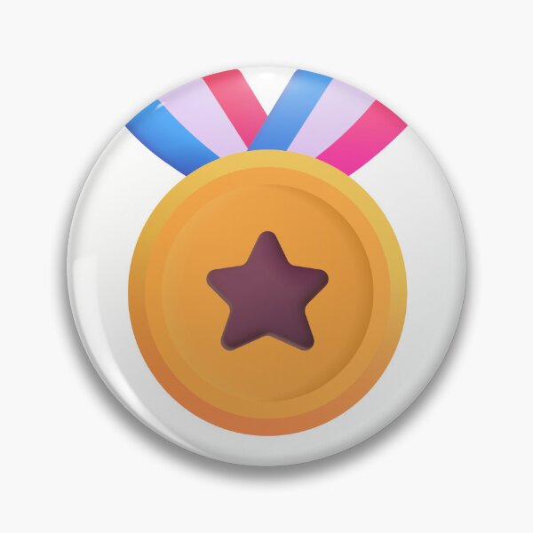 Item preview, Sports medal emoji - tweaked designed and sold by abroadDesigns.