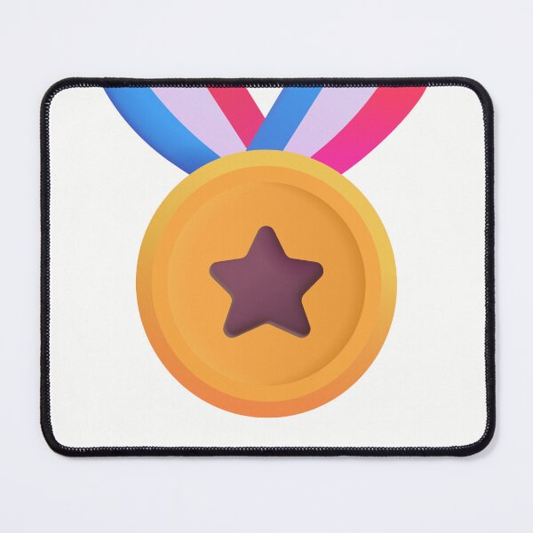 Item preview, Sports medal emoji - tweaked designed and sold by abroadDesigns.