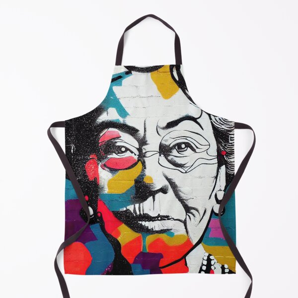 Item preview, Queen Elizabeth graffiti illustration designed and sold by artofbelletz.