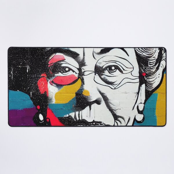 Item preview, Queen Elizabeth graffiti illustration designed and sold by artofbelletz.