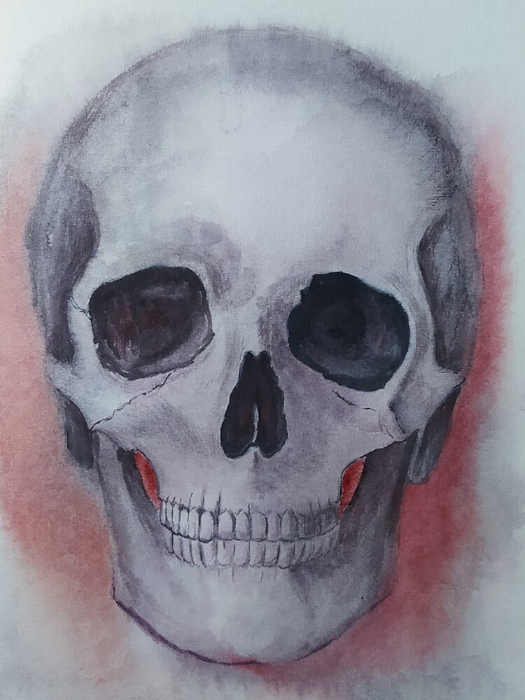 Thumbnail 5 of 5, iPhone Case, skull designed and sold by theMachineGod.
