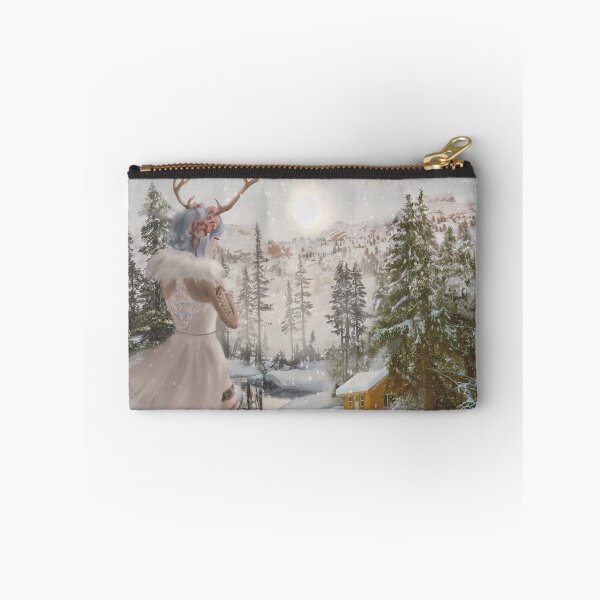 Item preview, Winter fantasy landscape "Snow Queen" designed and sold by Fanny Richard ( fannyrichardart ).