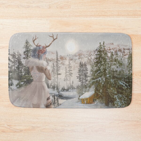Item preview, Winter fantasy landscape "Snow Queen" designed and sold by Fanny Richard ( fannyrichardart ).