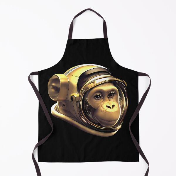 Item preview, Space Monkey Gold Monkey designed and sold by nuel-art.