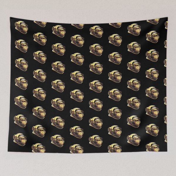 Item preview, Space Monkey Gold Monkey designed and sold by nuel-art.