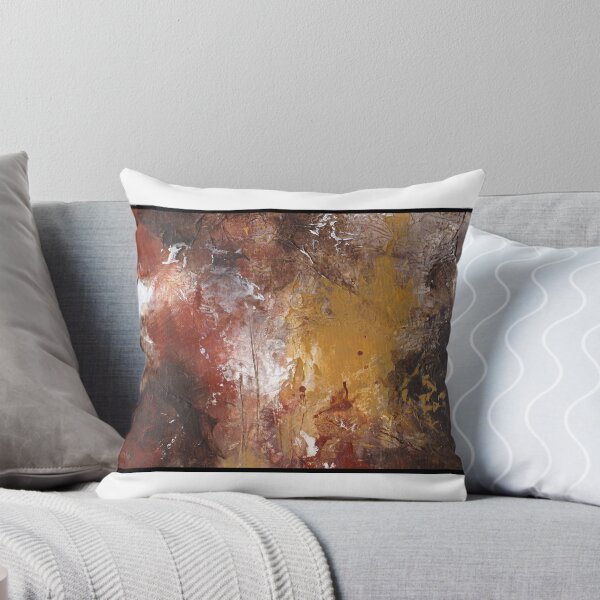 Item preview, Brown and gold abstract painting designed and sold by Sukhpal Grewal Ethnic Art.