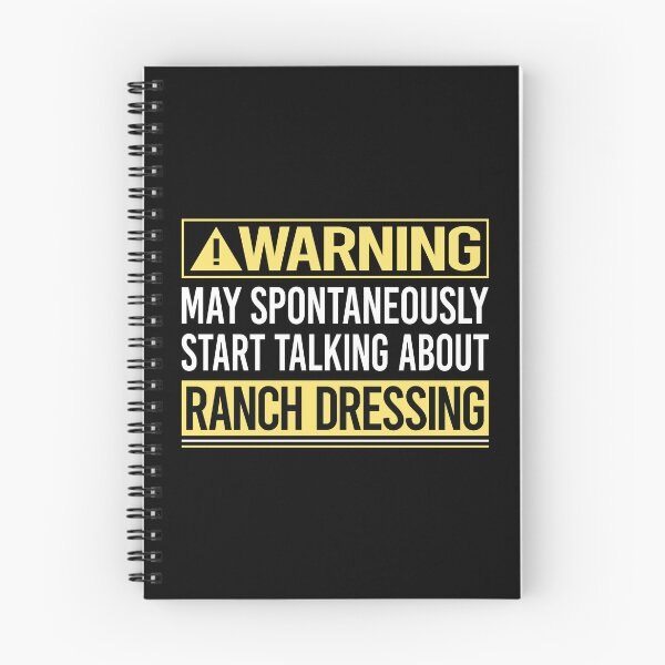 Artikelvorschau, Warnung vor Ranch-Dressing entworfen und verkauft von WrightTrouble.