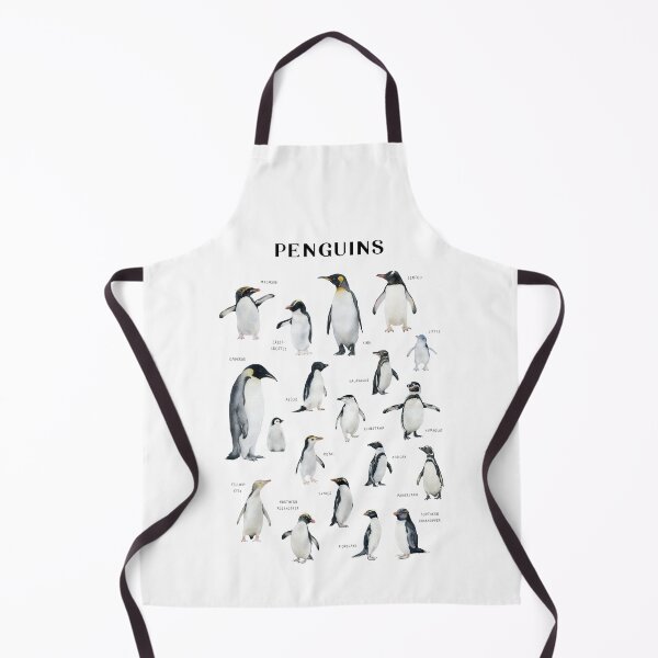 Item preview, Penguin species poster watercolor designed and sold by DIANA ASKAROVA.
