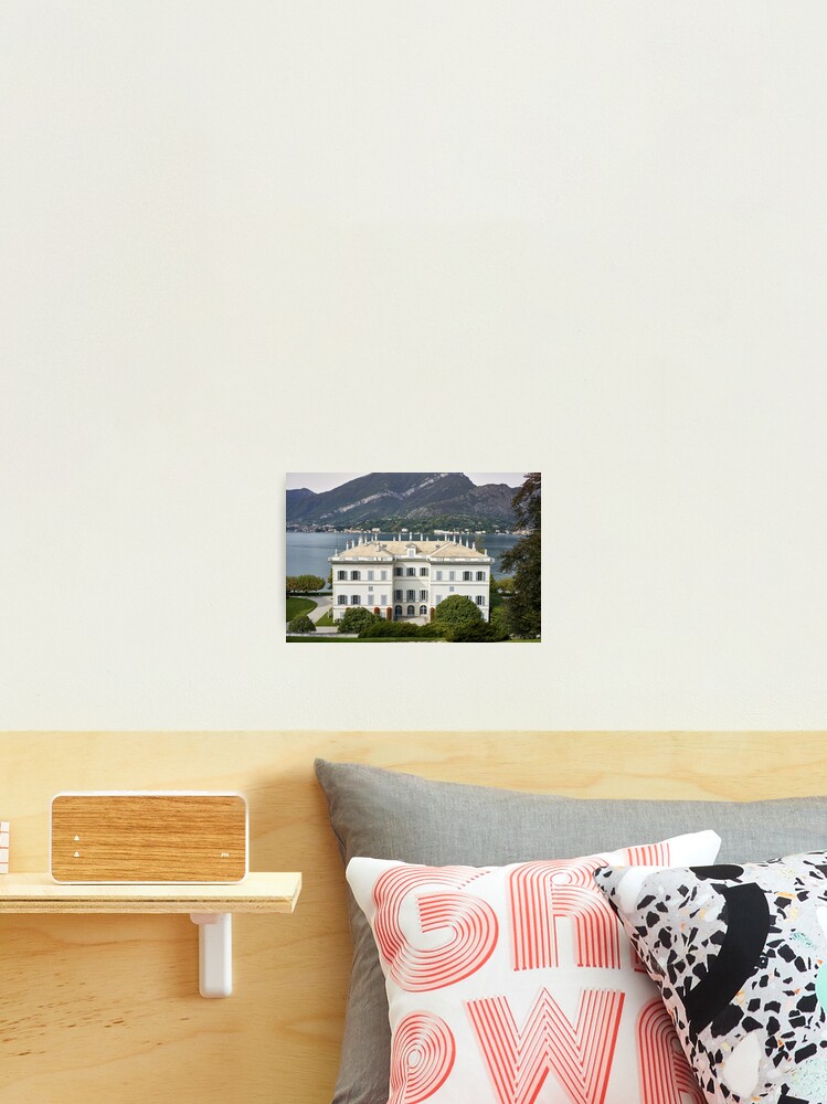 View of Bellagio - Lake Como, Italy Throw Pillow