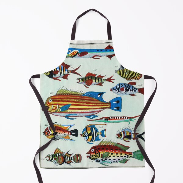 Item preview, Vintage Exotic Colourful Fish Poster designed and sold by Old Soul Vintage .
