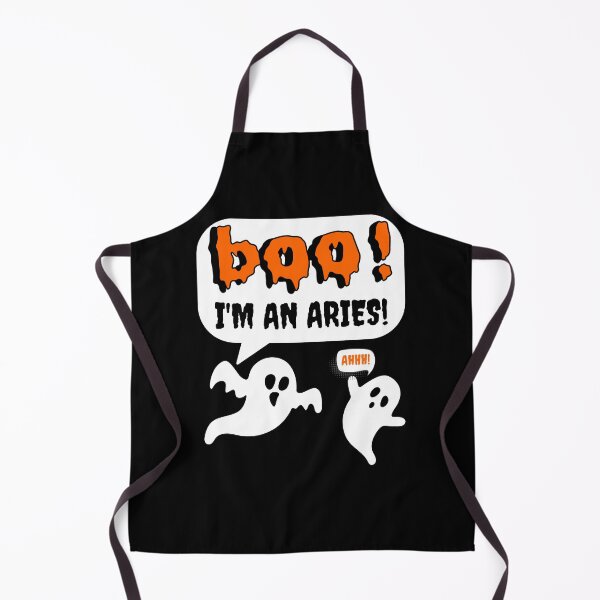 Item preview, Boo I'm an Aries | Funny Halloween Quote designed and sold by MindedInc.