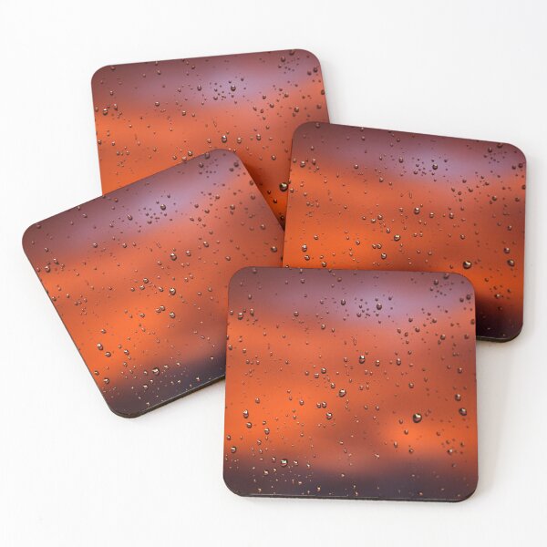 Item preview, Raindrops in the Sunset | nature photography designed and sold by Mii-pics.