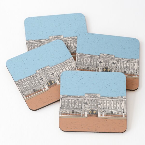 Item preview, Buckingham Palace Coloured Pencil Illustration designed and sold by Adam Regester.