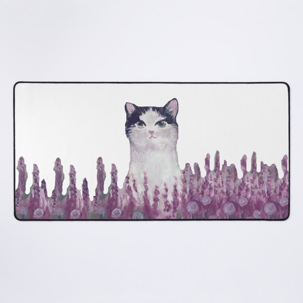 Item preview, A Cat On A Purple Heather Moor designed and sold by mauricucumber.
