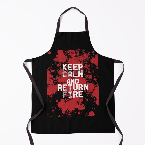 Item preview, Keep calm and return fire exclusive designed and sold by RihuwaMidori.