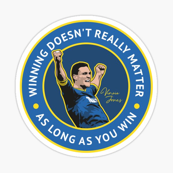 &ldquo;Vinnie Jones Wimbledon Quote&rdquo; Sticker for Sale by casualsofficial