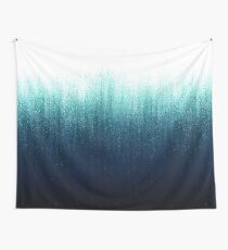 Teal Ombre Wall Tapestry