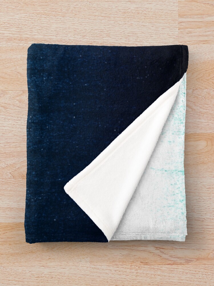 "Teal Ombre " Throw Blanket for Sale by caitlinworkman Redbubble