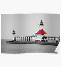 Lake View Lake Michigan Poster