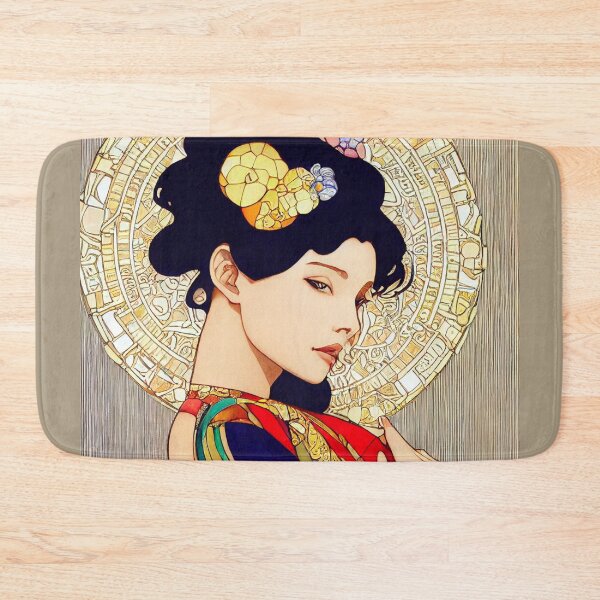 Item preview, Portrait of Rebecca Ferguson in Art Nuveau style  designed and sold by NonSonoKoreano.