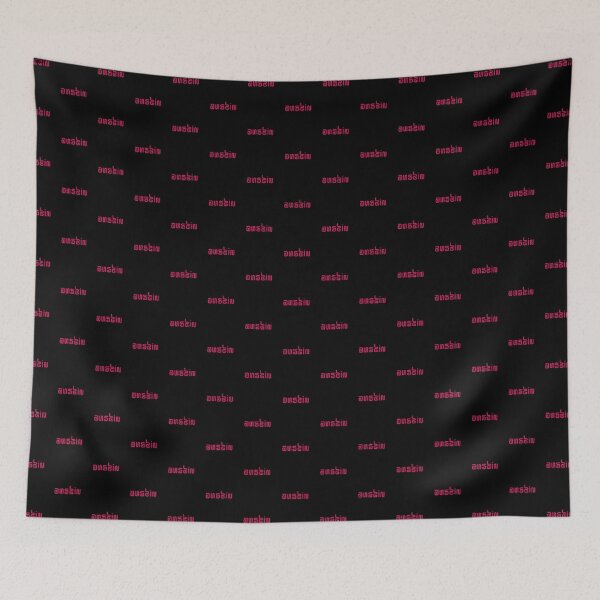 Item preview, Austin No. 1 Deep Pink Black Background designed and sold by PEK1787.
