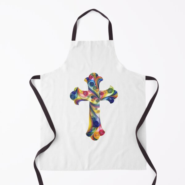 Item preview, Copy of Multicolor Artistic Design Christian Religious Cross BLK designed and sold by Rowena Jones.