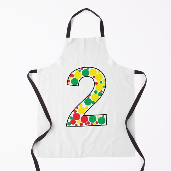 Item preview, Number Two Polka Dot Pattern Number 2  designed and sold by clothesy7.