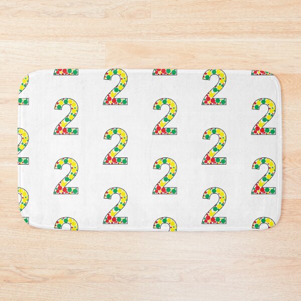 Item preview, Number Two Polka Dot Pattern Number 2  designed and sold by clothesy7.
