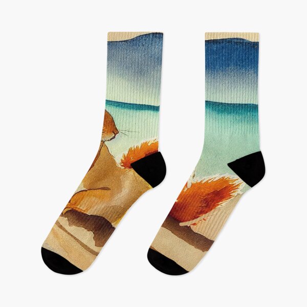 Item preview, Squirrel sunbathing at the Beach designed and sold by recollectionsv.
