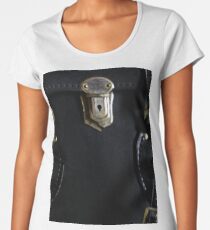 Leather and Zippers Women's Premium T-Shirt