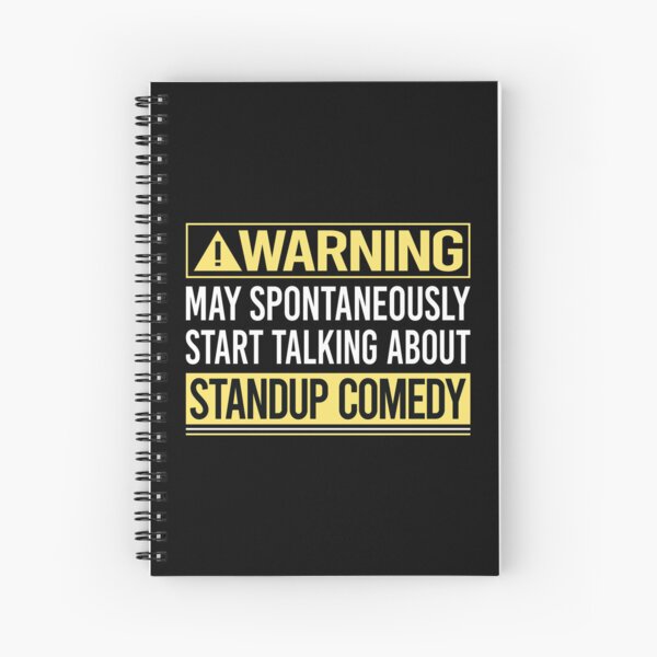 Item preview, Warning About Standup Comedy designed and sold by WrightTrouble.