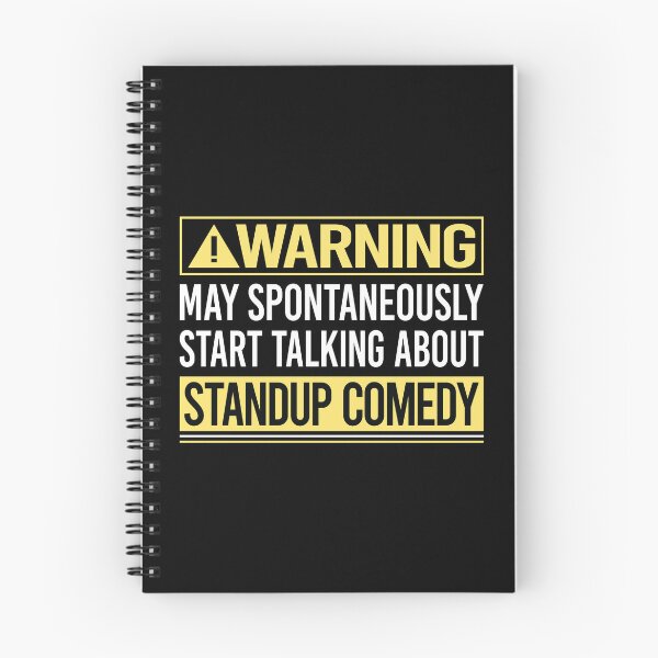 Item preview, Warning About Standup Comedy designed and sold by WrightTrouble.