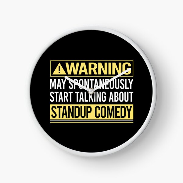 Item preview, Warning About Standup Comedy designed and sold by WrightTrouble.
