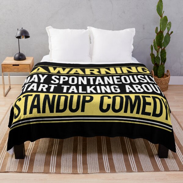 Item preview, Warning About Standup Comedy designed and sold by WrightTrouble.