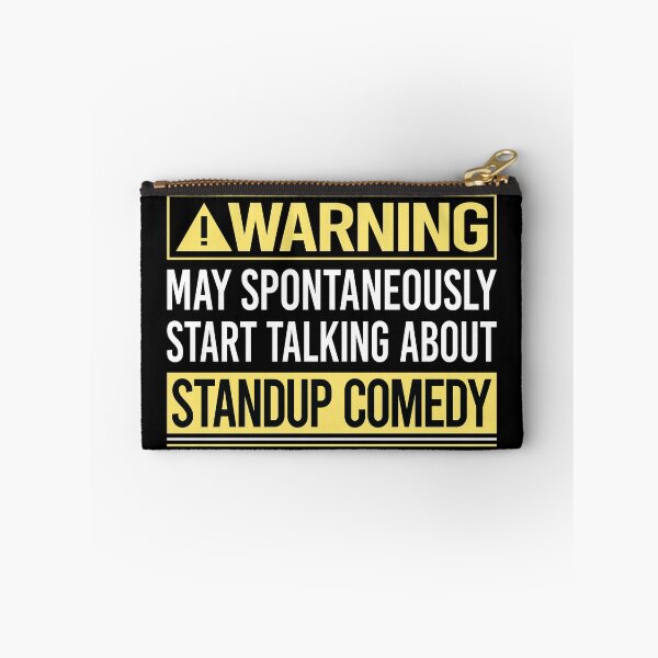 Item preview, Warning About Standup Comedy designed and sold by WrightTrouble.