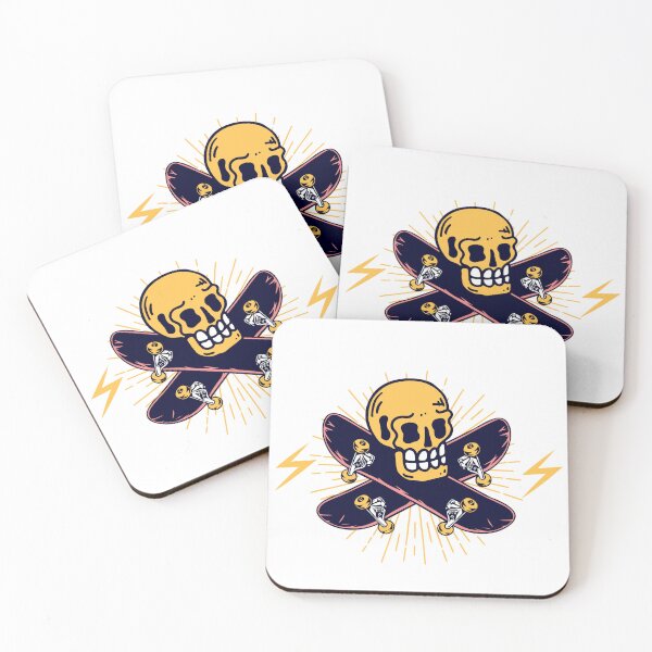 Item preview, Skull Skateboarding divertido esqueleto sakting designed and sold by Mansn.