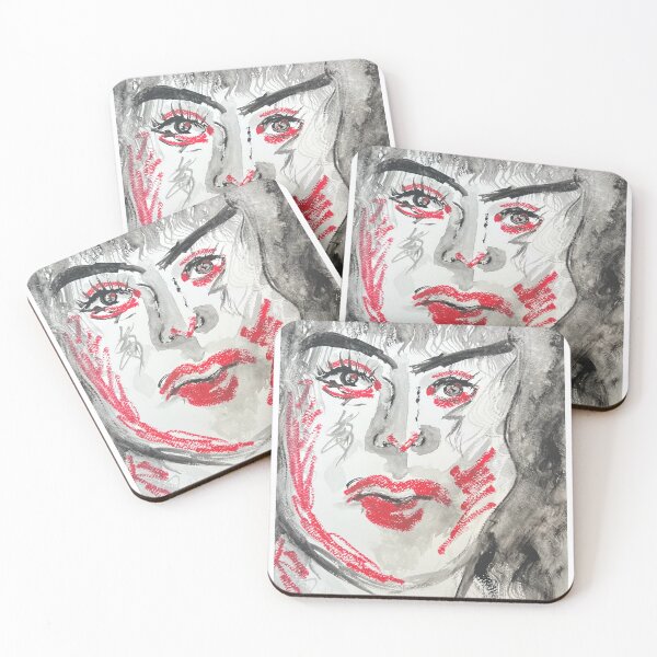 Item preview, Red Eye, original artwork designed and sold by Rowan Kilgore.