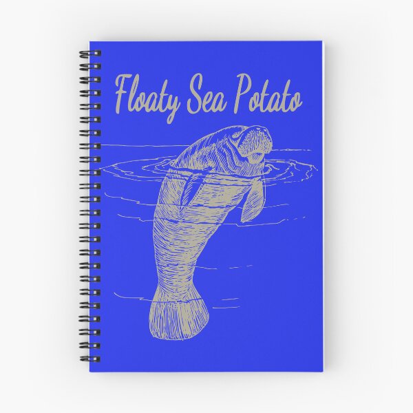 Item preview, Manatee Floaty Sea Potato designed and sold by KellysComColors.