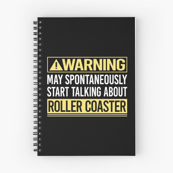 Item preview, Warning About Roller Coaster Coasters Rollercoaster designed and sold by WrightTrouble.