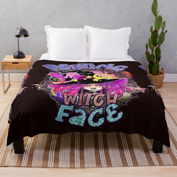 Item preview,  HAPPY HALLOWEEN RESTING WITCH FACE designed and sold by marie1919.