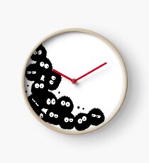 Soot Sprites coming out from Corner Clock