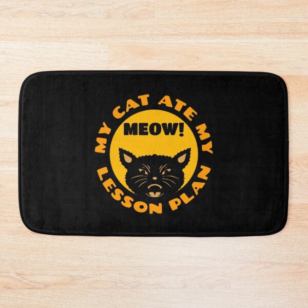 Item preview, my cat ate my lesson plan funny gift designed and sold by TVstuff.