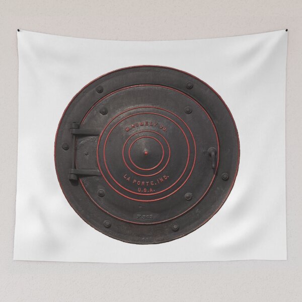 Item preview, M Rumely Smokebox Door designed and sold by Shelly Gunderson.