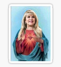 Stevie Nicks as Jesus Sticker