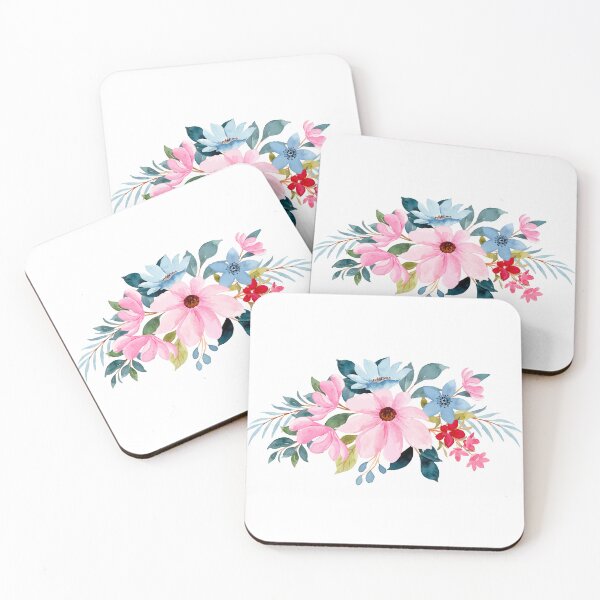 Item preview, Flowers sticker Sticker From designed and sold by meri88design.